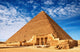 Ancient Egyptian Pyramid against Wall Decal