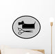 Dog Haircut Sign Wall Decal