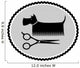 Dog Haircut Sign Wall Decal