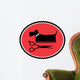 Sign with Grooming Dog Wall Decal