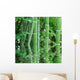 Bamboo Poles in Water Wall Decal