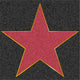 Walk Fame Star Wall Decal