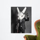 Rabbit DJ Black Suit Wall Decal