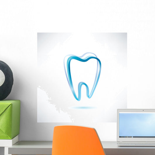Tooth Symbol Wall Decal