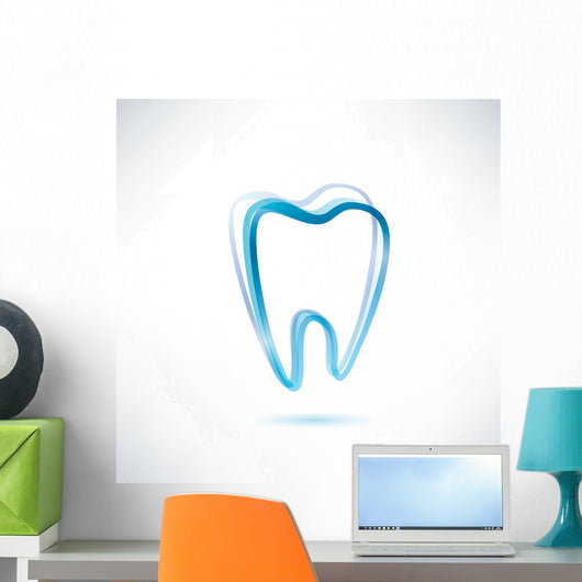 Tooth Symbol Wall Decal
