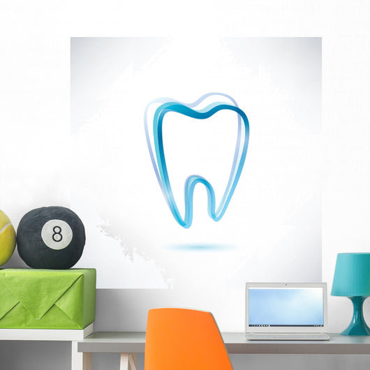Tooth Symbol Wall Decal