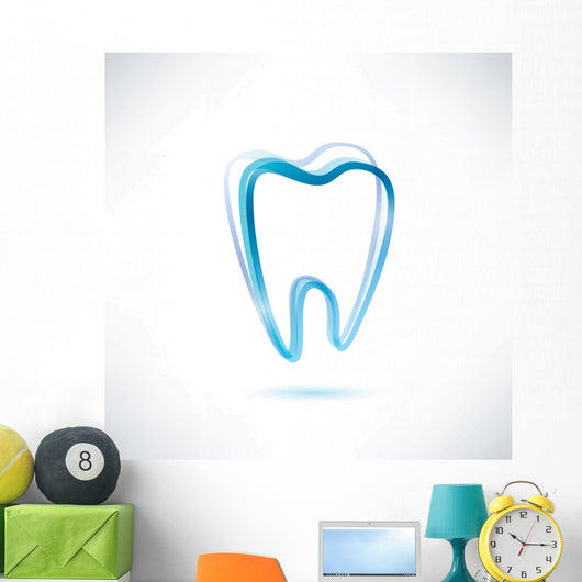 Tooth Symbol Wall Decal