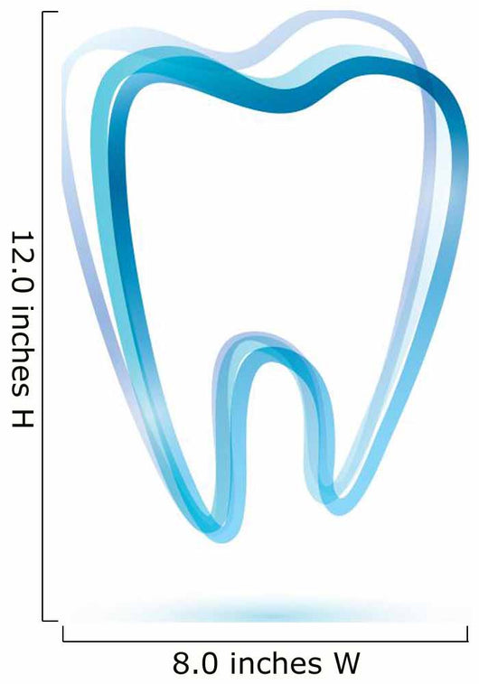 Tooth Symbol Wall Decal