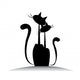 Cats Wall Decal