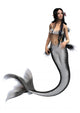 CG Grey Mermaid Wall Decal