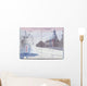 USA Passport Stamped Page Wall Decal