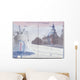 USA Passport Stamped Page Wall Decal