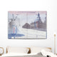 USA Passport Stamped Page Wall Decal