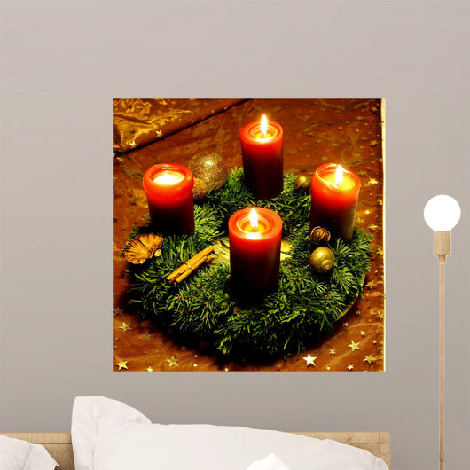 Adventskranz Wall Decal