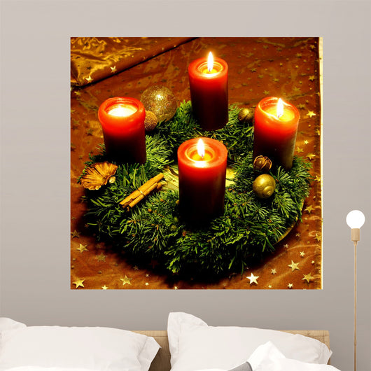 Adventskranz Wall Decal