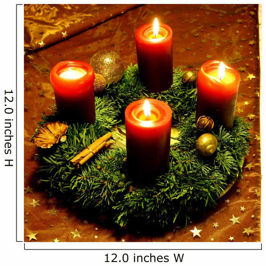 Adventskranz Wall Decal