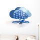 Cloud Computing Concept Apps Wall Decal