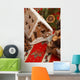 Gingerbread House and Christmas Wall Decal