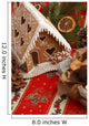 Gingerbread House and Christmas Wall Decal