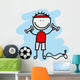 Sport Boy Wall Decal