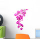 Pink Flowers Orchid Wall Decal