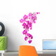 Pink Flowers Orchid Wall Decal