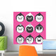 Funny Chill Penguins Wall Decal