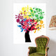Ink Spots Tree Wall Decal