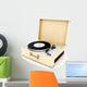 Retro Turntable Wall Decal
