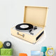 Retro Turntable Wall Decal