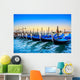 Venice Gondolas or Gondole Wall Decal