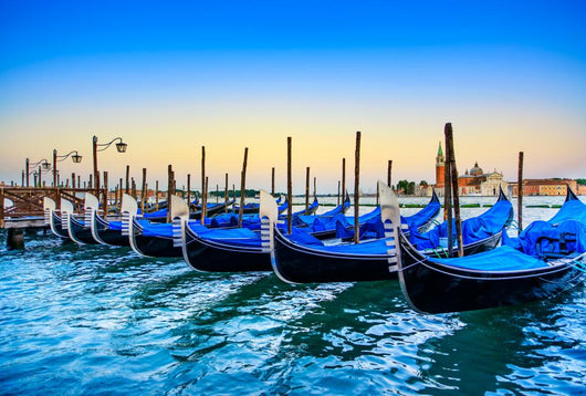 Venice Gondolas or Gondole Wall Decal