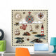Antique Nautical Map Elements Wall Decal