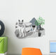 Wolves Hunting Wall Decal