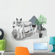 Wolves Hunting Wall Decal