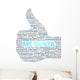 I like Thumb Spanish Wall Decal