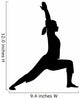 Asana Silhouette Wall Decal