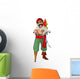Pirate with Parrot Wall Decal
