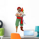 Pirate with Parrot Wall Decal