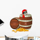 Pirate Skeleton Wall Decal