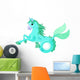 Mythological Sea Horse Wall Decal