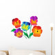 Pansy Flowers Wall Decal