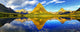 Glacier National Park Panorama-wallpaper Wall Decal