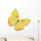 Yellow Butterfly Wall Decal