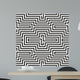 Black and White Zigzag Wall Decal