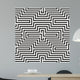 Black and White Zigzag Wall Decal