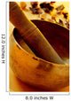 Tibetan Singing Bowl Wall Decal