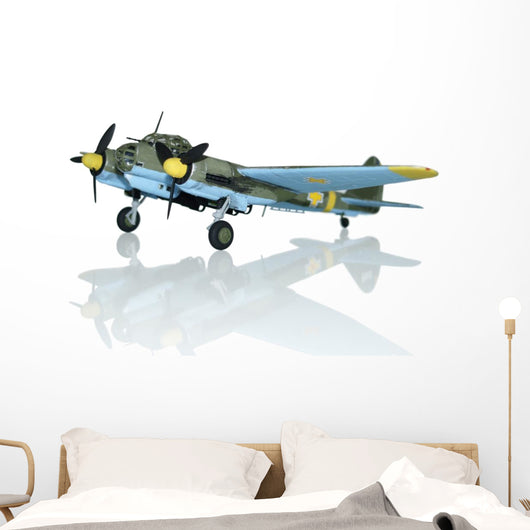 Toy Military Airplane Bomber Wall Decal