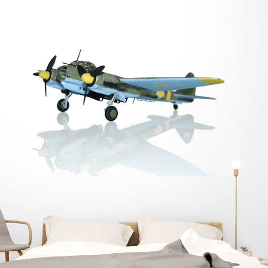 Toy Military Airplane Bomber Wall Decal