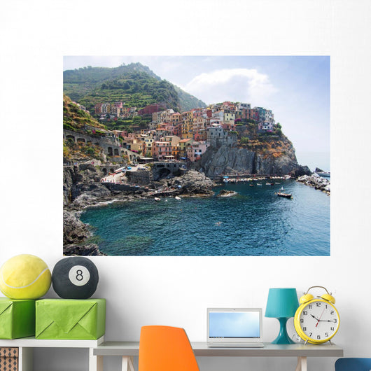 Cinque Terre Manarola Wall Decal